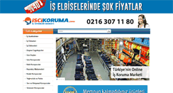 Desktop Screenshot of iscikoruma.com